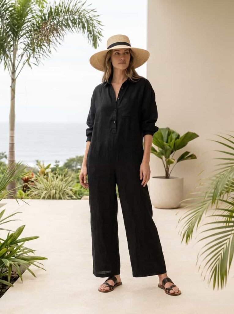 Black Costa Rica Spring Break Outfit Ideas
