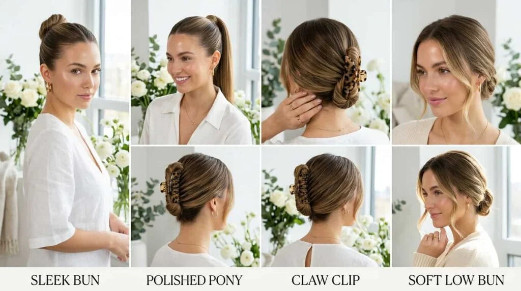 A image of 15 Spring Hairstyles for a Clean Girl Look