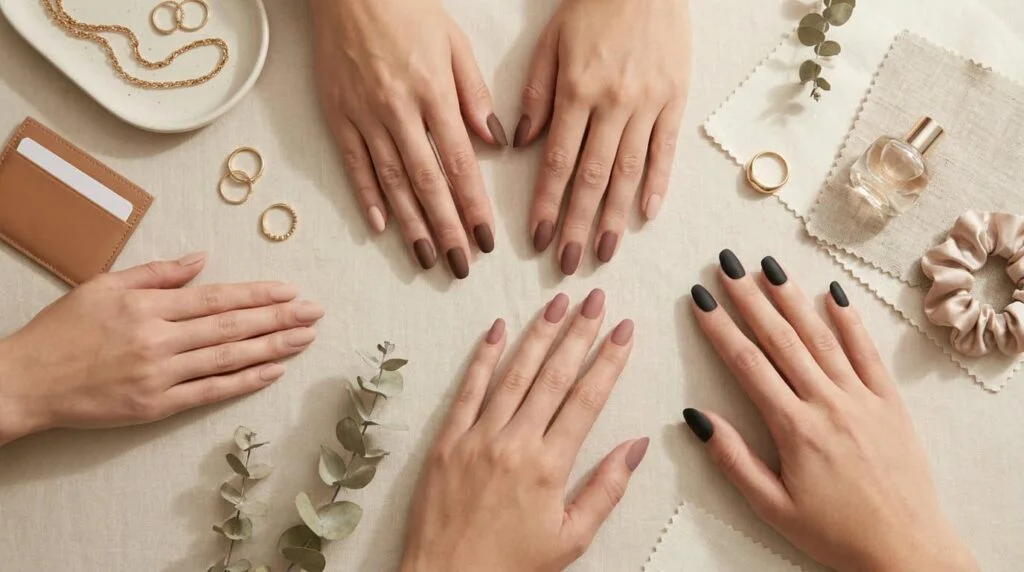 15 Effortless Matte Nails Featured