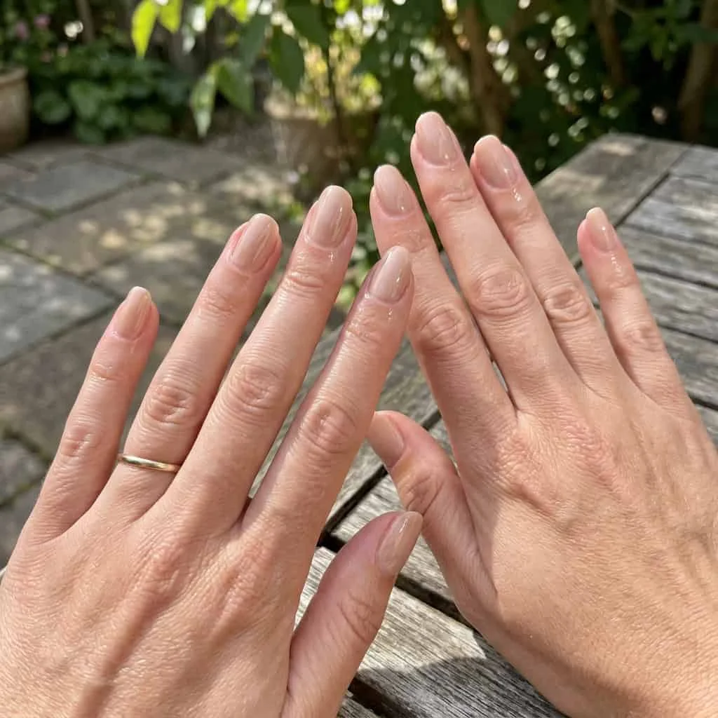 High shine clear top coat nail polish reviving gel